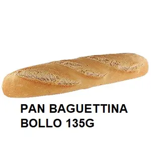 PAN BAGUETTINA BOLLO 135G