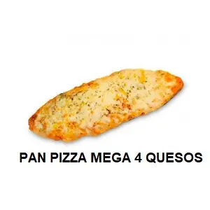 PAN PIZZA MEGA 4 QUESOS 190G