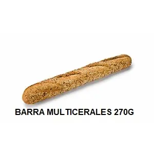 PAN BARRA MULTICEREALES 270G