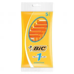 BIC 1 MAQ.AFEITAR SENSITIV 5U