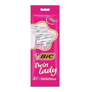BIC MAQ.AFEITAR TWIN LADY 5U