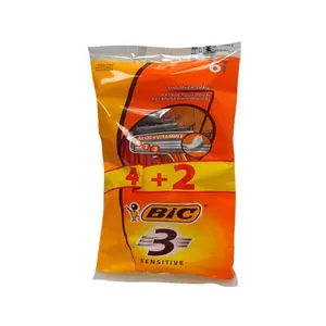 BIC 3 MAQ.AFEITAR SENSITIVE 4+2U