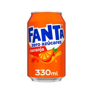 FANTA NARANJA ZERO LATA 33CL