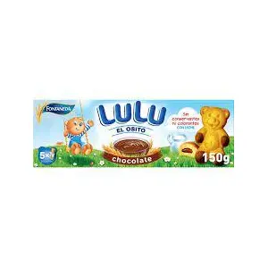 FONTANEDA OSITO LULU BIZCOCHO CHOCO 150G