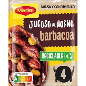 MAGGI JUGOSO HORNO BARBACOA 36G