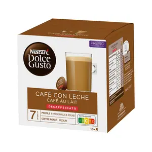 D.GUSTO CON LECHE DESCAFEINADO 16C
