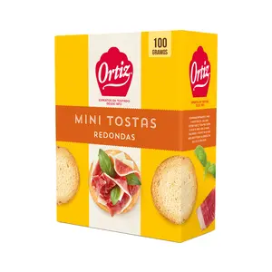 ORTIZ BIMBO MINITOSTAS REDONDAS 100G