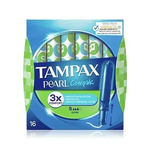 TAMPAX COMPAK PEARL SUPER 16U