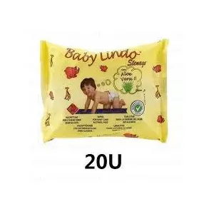 BABY LINDO TOALLI.REC.ALOE 20U