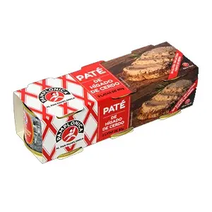 PAMPLONICA PATE PACK 3X80G