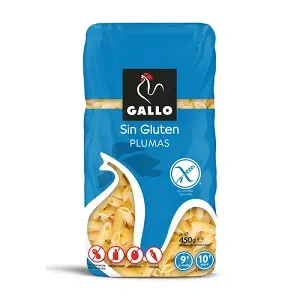 GALLO PLUMAS Nº6 S/GLUTEN 450G