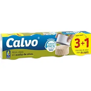 CALVO ATUN CLARO A.OLIVA VIRGEN EXTRA PK4 3,50E