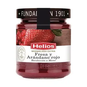 HELIOS MERMELADA FRESA ARANDANOS 340G