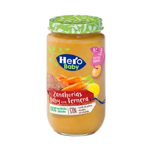 HERO BABY TERNERA DELICIAS ZANAHORIAS BABY 235G