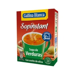 G.BLANCA SOPINSTANT SOPA VERDURAS 3X17G