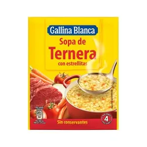 G.BLANCA SOPA TERNERA 74G