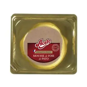 AOSTE MOUSSE DE FOIE PATO 100G