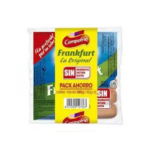 CAMPOFRIO SALCHICHA FRANKFURT PACK AHORRO 4U ORIGINAL