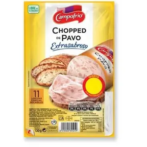 CAMPOFRIO CHOPPED PAVO 130G