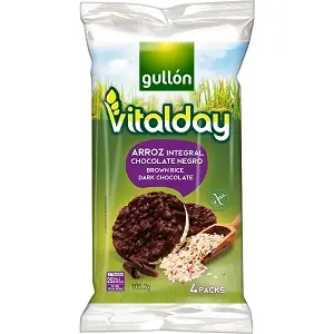 VITALDAY TORTITAS ARROZ CHOCO 105G