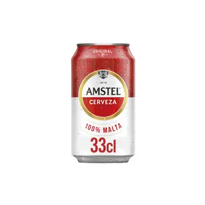 AMSTEL CERVEZA LATA 330ML