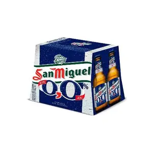 SAN MIGUEL CERVEZA 0,0 BOT 6x25CL