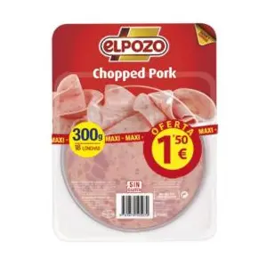 EL POZO CHOPPED PORK 225G 1,5E
