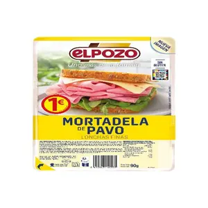 EL POZO MORTADELA PAVO 90G