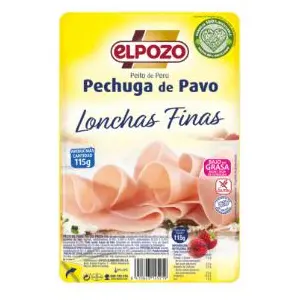 EL POZO PECHUGA PAVO LFS 115G
