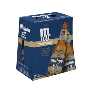 MAHOU 0.0 TOSTADA VNR 6x25CL