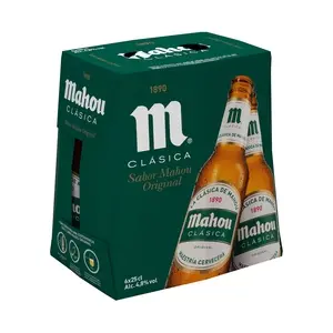 MAHOU CLASICA BOTELLA 6x25CL