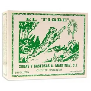 EL TIGRE GASEOSA 8 SOBRES 39G