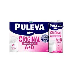 PULEVA LECHE DESNATADA 1.L