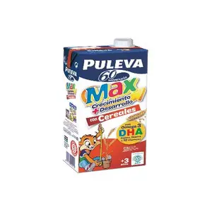 PULEVA LECHE MAX CEREALES 1L