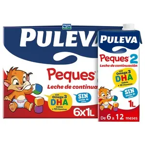 PULEVA LECHE PEQUES 2 1L.
