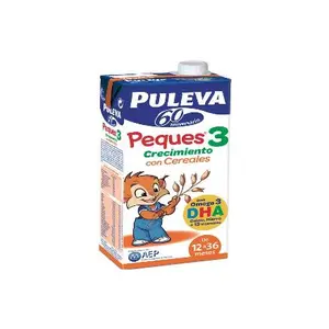 PULEVA LECHE PEQUES 3 CEREALES 1L