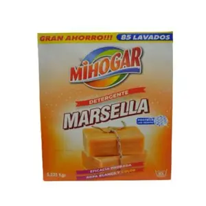 MIHOGAR DET POLVO MARSELLA 85C 5.525KG