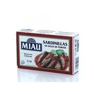 MIAU SARDINILLAS TOMATE RR90