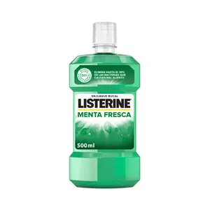 LISTERINE ENJUAGUE MENTA FRESCA 500ML