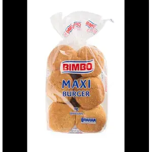 BIMBO MAXI BURGUER 12U 900G