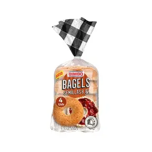 BIMBO BAGELS SEMILLAS 4UDS