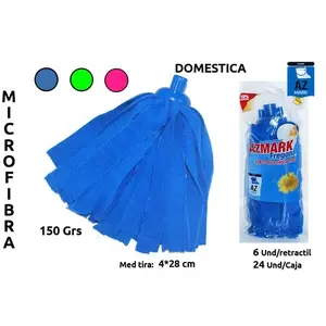 AZMARK FREGONA RECAMBIO 100% TIRAS MICROFIBRA