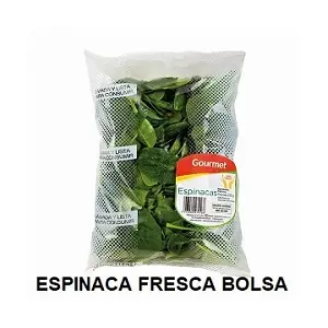 F.A ESPINACAS FRESCA BOLSA