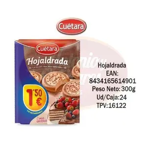 CUETARA HOJALDRADA 1.50€