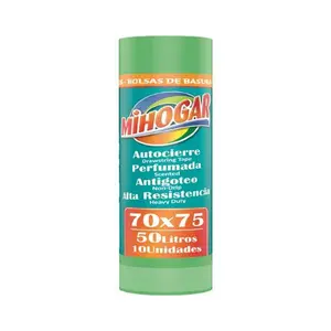 MIHOGAR BAS.VERD 70X75 50L 10U