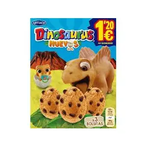 ARTIACH DINOS.HUEVOS 1.40€