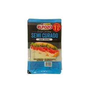 EL POZO QUESO SEMICUR.80G