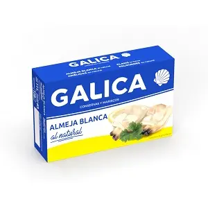 GALICA ALMEJA BLANCA NATURAL 111G