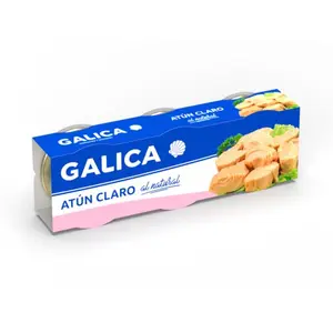 GALICA ATUN CLARO NATURAL 3x80G R085