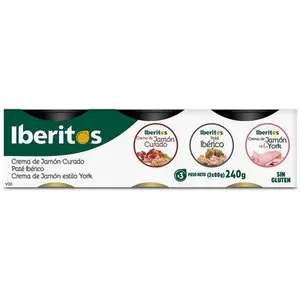 IBERITOS SURTIDO LATA 3x80G